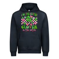 Navy i'm the cutest clover in the patch Urban Hoodie - Artiststas