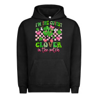 Pigment Black i'm the cutest clover in the patch Urban Hoodie - Artiststas