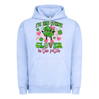 Pigment Grape Ice i'm the cutest clover in the patch Urban Hoodie - Artiststas