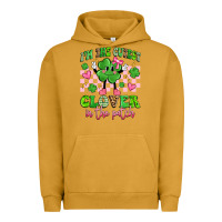 Pigment Peanut Butter i'm the cutest clover in the patch Urban Hoodie - Artiststas