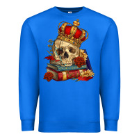 True Royal Skull With Crown Premium Sweatshirt - RanaPortraitStore