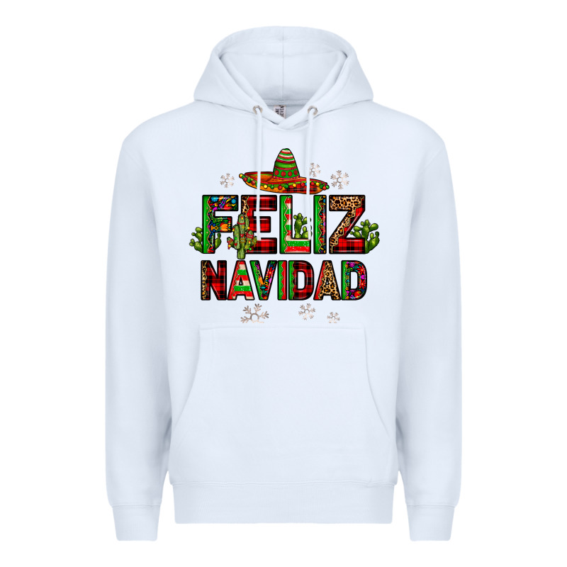 Feliz Navidad Premium Hoodie by JahusDesignShop | Teevron