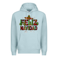 Blue Mist feliz navidad Premium Hoodie - JahusDesignShop