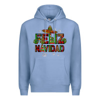 Colony Blue feliz navidad Premium Hoodie - JahusDesignShop