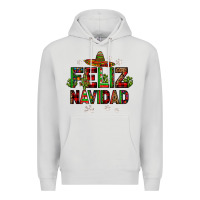 Dove Grey feliz navidad Premium Hoodie - JahusDesignShop