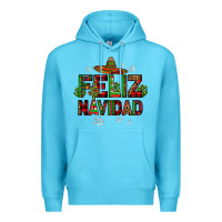 Ocean Blue feliz navidad Premium Hoodie - JahusDesignShop