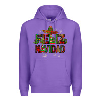 Purple feliz navidad Premium Hoodie - JahusDesignShop