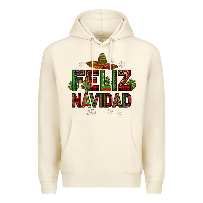 Feliz Navidad Premium Hoodie by JahusDesignShop | Teevron