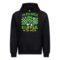 Black i'm the cutest clover in the patch artiststas Urban Hoodie - Artiststas