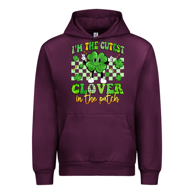 I'm The Cutest Clover In The Patch Artiststas Urban Hoodie by Artiststas | Teevron
