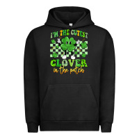 Pigment Black i'm the cutest clover in the patch artiststas Urban Hoodie - Artiststas