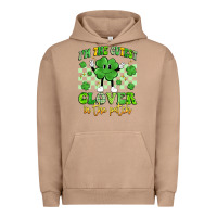 Pigment Burro i'm the cutest clover in the patch artiststas Urban Hoodie - Artiststas