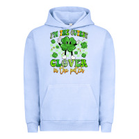 Pigment Grape Ice i'm the cutest clover in the patch artiststas Urban Hoodie - Artiststas