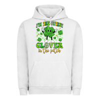 Pigment Lunar Rock i'm the cutest clover in the patch artiststas Urban Hoodie - Artiststas
