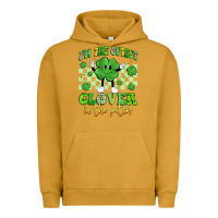 Pigment Peanut Butter i'm the cutest clover in the patch artiststas Urban Hoodie - Artiststas