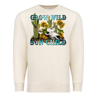 Sandshell grow wild sun child tbw Premium Sweatshirt - texasbilliewilder