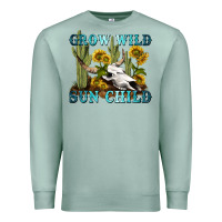 Seafoam grow wild sun child tbw Premium Sweatshirt - texasbilliewilder