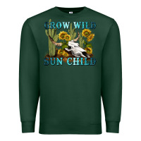 Sports Green grow wild sun child tbw Premium Sweatshirt - texasbilliewilder