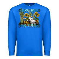 True Royal grow wild sun child tbw Premium Sweatshirt - texasbilliewilder