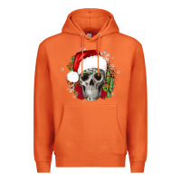 Carrot skull Christmas cactus Premium Hoodie - JahusDesignShop