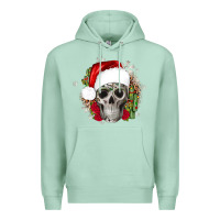 Seafoam skull Christmas cactus Premium Hoodie - JahusDesignShop
