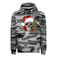 Skull Christmas Cactus Premium Hoodie | Teevron