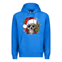 True Royal skull Christmas cactus Premium Hoodie - JahusDesignShop