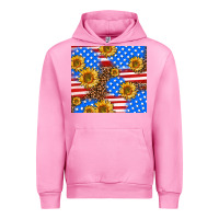 Basic Sunflower And Leopard Urban Hoodie | Teevron