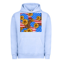 Pigment Grape Ice basic sunflower and leopard Urban Hoodie - AdoDesignShop