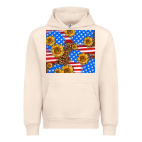 Sandshell basic sunflower and leopard Urban Hoodie - AdoDesignShop
