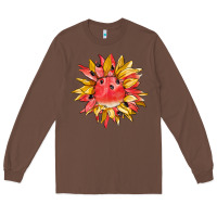 Chestnut watermelon sunflower Long Sleeve Tee - BarkalooDesign