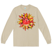 Mushroom watermelon sunflower Long Sleeve Tee - BarkalooDesign