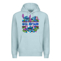 Blue Mist preview flower stitch 6 th grade Premium Hoodie - AdoDesignShop
