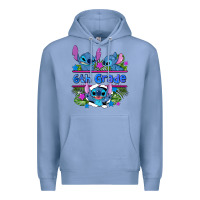 Colony Blue preview flower stitch 6 th grade Premium Hoodie - AdoDesignShop