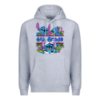 Heather Grey preview flower stitch 6 th grade Premium Hoodie - AdoDesignShop