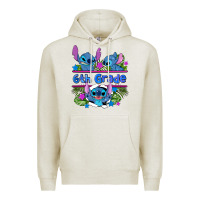 Oatmeal Heather preview flower stitch 6 th grade Premium Hoodie - AdoDesignShop