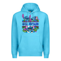 Ocean Blue preview flower stitch 6 th grade Premium Hoodie - AdoDesignShop