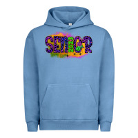Pigment Pebble Blue senior 2023 halloween Urban Hoodie - JahusDesignShop