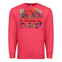 Cardinal i'm not arguing i'm explaining why i'm right Premium Sweatshirt - Zillion Design Studio