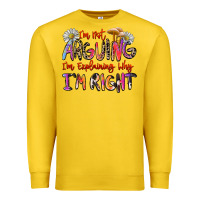 Lemon i'm not arguing i'm explaining why i'm right Premium Sweatshirt - Zillion Design Studio