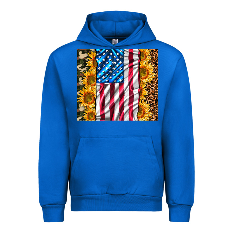American Realistic Flag Urban Hoodie by AdoDesignShop | Teevron