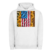 Pigment Lunar Rock american realistic flag Urban Hoodie - AdoDesignShop