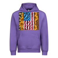 Tulip american realistic flag Urban Hoodie - AdoDesignShop