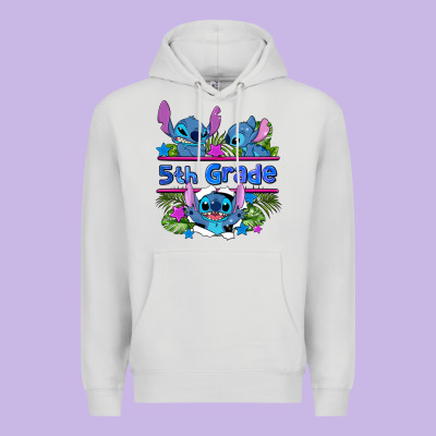Preview Flower Stitch 5th Grade Premium Hoodie Designed By Adodesignshop