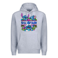 Heather Grey preview flower stitch 5th grade Premium Hoodie - AdoDesignShop