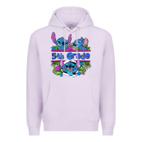 Lilac preview flower stitch 5th grade Premium Hoodie - AdoDesignShop