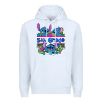 White preview flower stitch 5th grade Premium Hoodie - AdoDesignShop