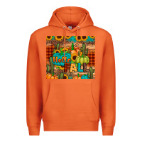 Carrot hello fall pumpkin Premium Hoodie - JahusDesignShop