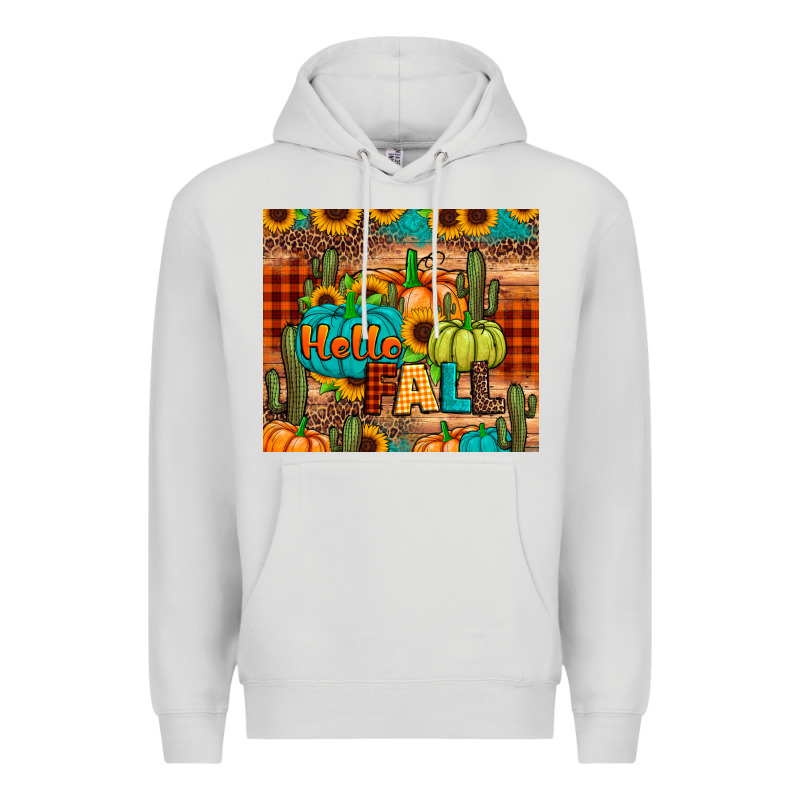 Hello Fall Pumpkin Premium Hoodie by JahusDesignShop | Teevron