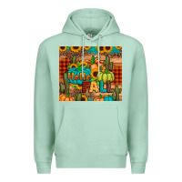 Seafoam hello fall pumpkin Premium Hoodie - JahusDesignShop
